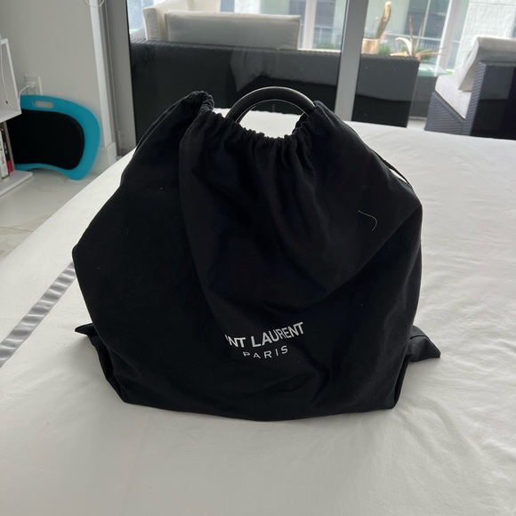 YSL SAC DE JOUR BAG BLK CROCODILE EMBOSSED LEATHER - Picture 8 of 10